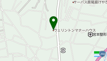 ウェリントンマナーハウスの地図画像