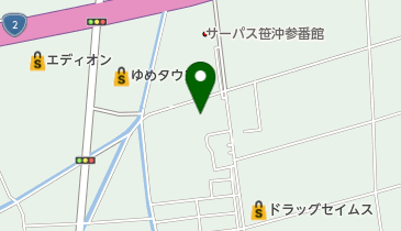 ヴェルジェくらしきの地図画像