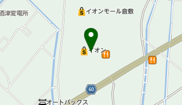 イオン倉敷店の地図画像