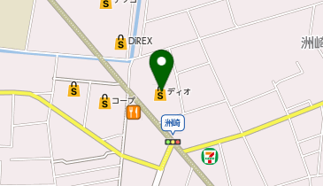 ディオ岡山南店の地図画像