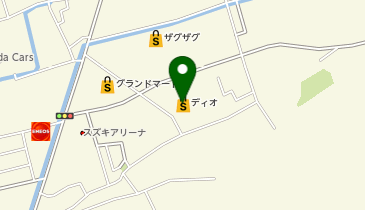 ディオ岡山北店の地図画像