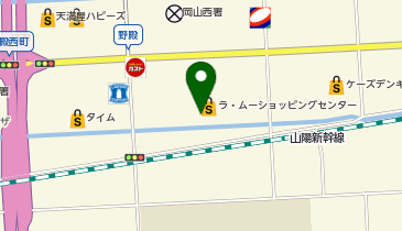 ラ・ムー大安寺店の地図画像