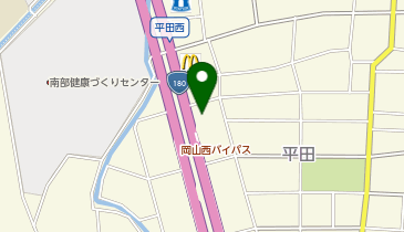 Fレンタカー岡山店の地図画像