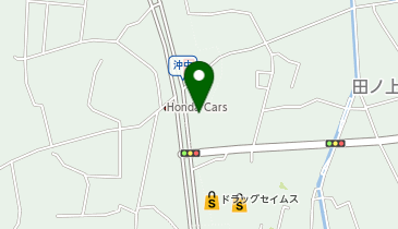 ゆず庵倉敷沖店の地図画像