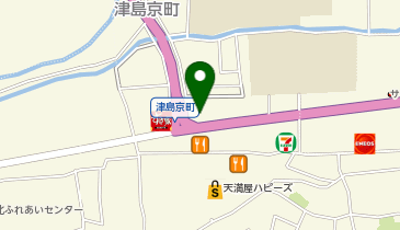 星乃珈琲店岡山津島店の地図画像