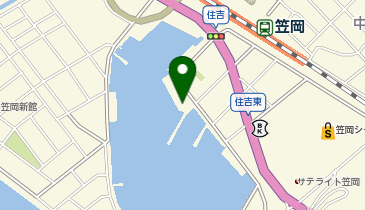 みなとオアシス笠岡諸島の地図画像