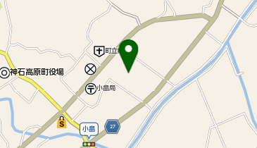 神石高原町役場の地図画像