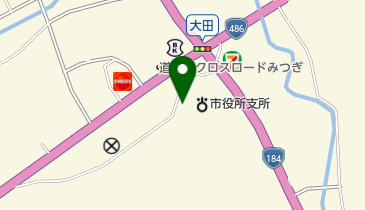 尾道市役所御調支所の地図画像