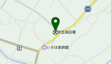 安芸高田警察署の地図画像