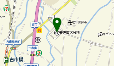 広島市安佐南保健センターの地図画像