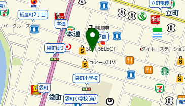 在広島デンマーク王国名誉領事館の地図画像