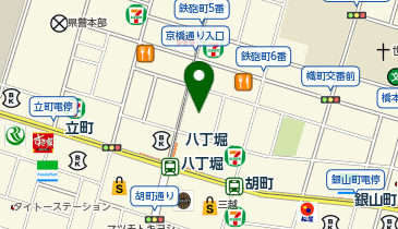 マザーズハローワーク広島の地図画像