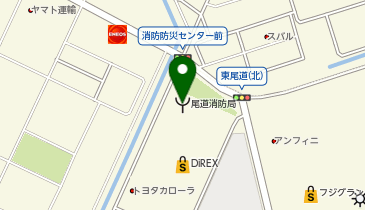 尾道消防局の地図画像