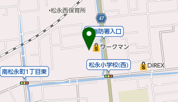 西消防署の地図画像