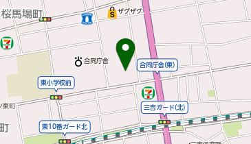 広島家庭裁判所福山支部の地図画像