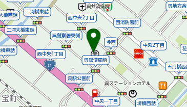 ゆうちょ銀行呉店の地図画像
