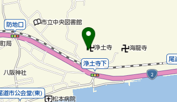 浄土寺宝物館の地図画像