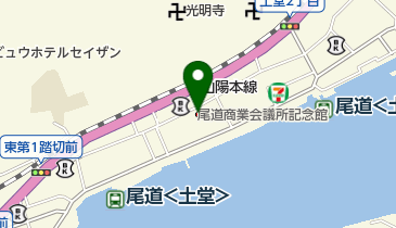 尾道商業会議所記念館の地図画像