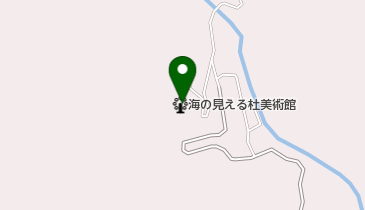 海の見える杜美術館の地図画像