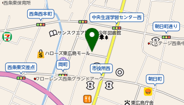 東広島市立美術館の地図画像