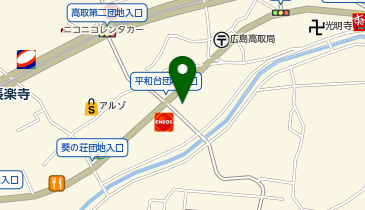 家族親族葬ホール安古市平安祭典の地図画像