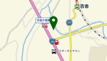 JAひろしま吉舎支店の地図画像