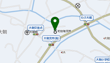 JAひろしま大朝支店の地図画像