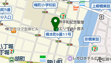 私立エリザベト音楽大学の地図画像