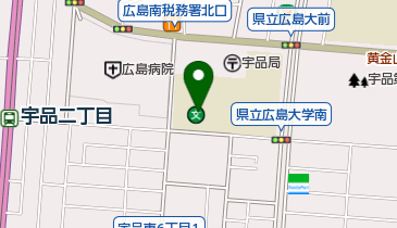 広島県立広島大学広島キャンパスの地図画像