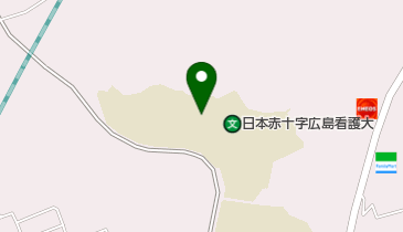 私立日本赤十字広島看護大学の地図画像
