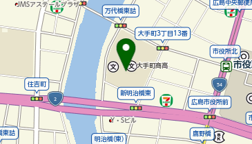 広島市立広島みらい創生高校の地図画像