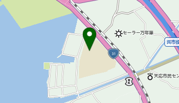 呉市立天応学園の地図画像
