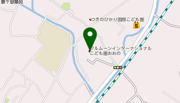 フルムーンインターナショナルこども園おおのの地図画像