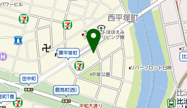 広島情報ITクリエイター専門学校の地図画像