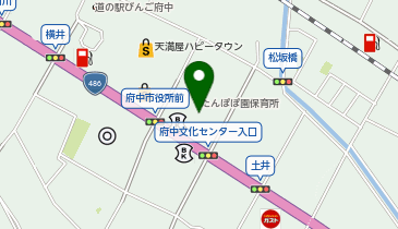 たんぽぽ園保育所の地図画像