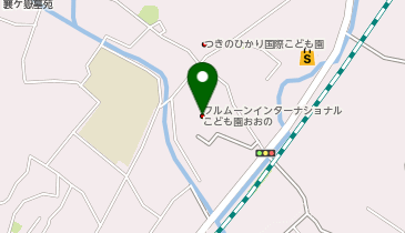 フルムーンインターナショナルこども園おおのの地図画像