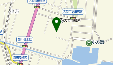 小方認定こども園の地図画像