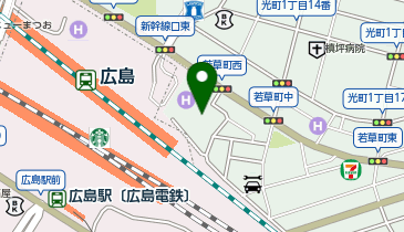 東京アカデミー広島校の地図画像