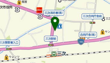 アイフルホーム三次店の地図画像