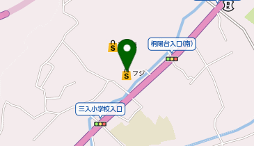 フジ三入店の地図画像