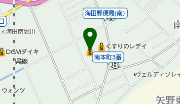 フジ海田店の地図画像
