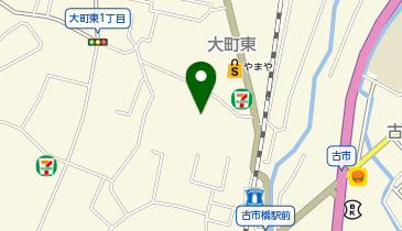フジ古市店の地図画像
