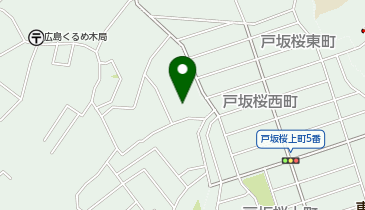 フジ戸坂店の地図画像