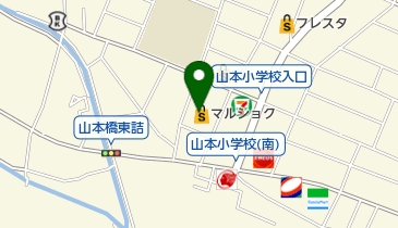マルショク山本店の地図画像