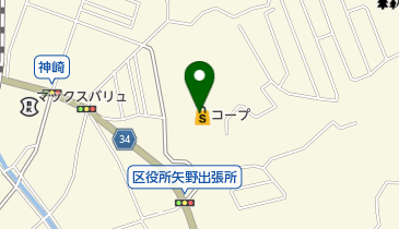 フレスタ矢野東店の地図画像