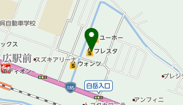 フレスタ広店の地図画像