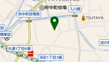 ユアーズ府中店の地図画像