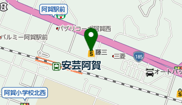 藤三阿賀ショッピングセンターの地図画像