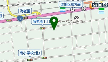 スパーク五日市店の地図画像