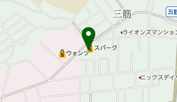 スパーク佐方店の地図画像